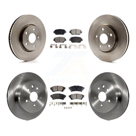 [Front+Rear] 2014 Lexus IS250 C F Sport Premium OE Brake Rotors & Ceramic Pads Kit For Max Braking