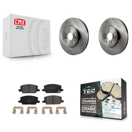 Front Disc Brake Rotors And Ceramic Pads Kit For Chevrolet Trax Buick Encore