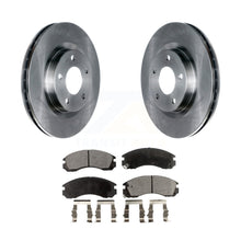 Charger l&#39;image dans la galerie, Front Disc Brake Rotors And Ceramic Pads Kit For Mitsubishi Lancer