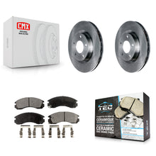 Load image into Gallery viewer, Front Disc Brake Rotors And Ceramic Pads Kit For Mitsubishi Lancer