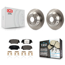 Charger l'image dans la galerie, Rear Brake Rotor Ceramic Pad Kit For 14-15 Kia Sorento With Red Painted Calipers