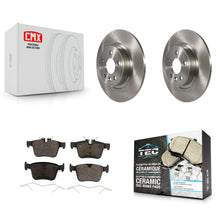 Charger l'image dans la galerie, Rear Brake Rotors &amp; Ceramic Pad Kit For Land Rover Discovery Sport Jaguar E-Pace