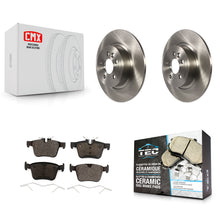 Charger l'image dans la galerie, [Rear] 2016-2019 Land Rover Range Evoque Premium OE Brake Rotors &amp; Ceramic Pads Kit For Max Braking