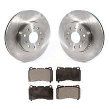 Load image into Gallery viewer, Front Disc Brake Rotor And Ceramic Pad Kit For Chevrolet Camaro Cadillac CTS CT6