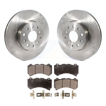 Charger l&#39;image dans la galerie, Front Disc Brake Rotors And Ceramic Pad Kit For 2019-2020 Chevrolet Camaro LT/LS