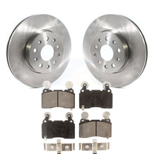 Charger l&#39;image dans la galerie, Front Disc Brake Rotors And Ceramic Pads Kit For Cadillac CTS Chevrolet Camaro