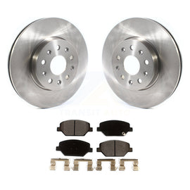 Front Brake Rotor & Ceramic Pad Kit For Chevrolet Camaro Without Brembo Calipers
