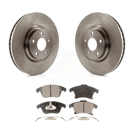 Front Brake Rotor & Ceramic Pad Kit For Ford Police Responder Hybrid SSV Plug-In