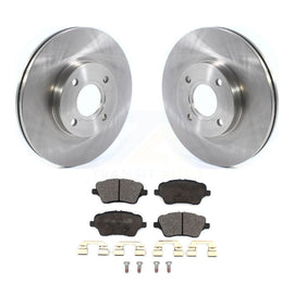 [Front] 2014-2019 Ford Fiesta ST Premium OE Brake Rotors & Ceramic Pads Kit For Max Braking