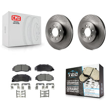 Load image into Gallery viewer, [Front] 1992-1993 Acura Integra GS-R Premium OE Brake Rotors &amp; Ceramic Pads Kit For Max Braking
