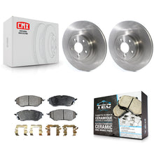 Load image into Gallery viewer, [Front] 2009 Subaru Legacy 3.0 R with 3.0L Premium OE Brake Rotors &amp; Ceramic Pads Kit For Max Braking