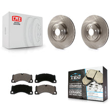 Load image into Gallery viewer, [Front] 2017 Porsche Macan Base Premium OE Brake Rotors &amp; Ceramic Pads Kit For Max Braking