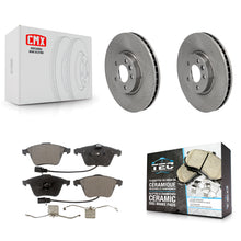 Load image into Gallery viewer, Front Brake Rotors &amp; Ceramic Pad Kit For Volkswagen CC With 340mm Diameter Rotor