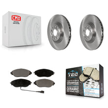 Load image into Gallery viewer, Front Brake Rotor Ceramic Pad Kit For Volkswagen Tiguan Jetta GTI Audi Golf R S3
