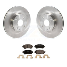 Charger l&#39;image dans la galerie, Front Disc Brake Rotors And Ceramic Pads Kit For Toyota Yaris iA Scion