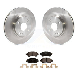 Front Disc Brake Rotors And Ceramic Pads Kit For Toyota Yaris iA Scion