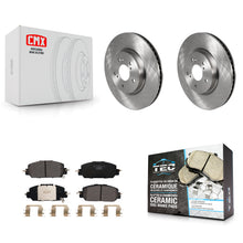 Load image into Gallery viewer, Front Disc Brake Rotors And Ceramic Pads Kit For Honda CR-V