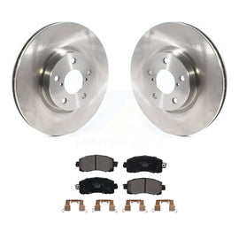 Front Brake Rotor & Ceramic Pad Kit For Subaru Impreza With 276mm Diameter