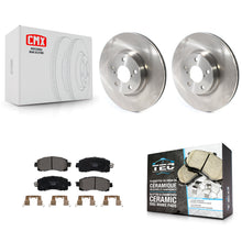 Charger l'image dans la galerie, Front Brake Rotor &amp; Ceramic Pad Kit For Subaru Impreza With 276mm Diameter