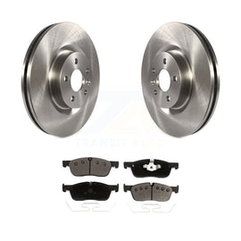 Front Brake Rotors & Ceramic Pad Kit For Land Rover Discovery Sport Range Evoque