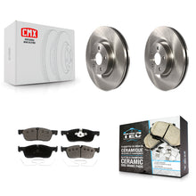 Charger l'image dans la galerie, Front Brake Rotors &amp; Ceramic Pad Kit For Land Rover Discovery Sport Range Evoque