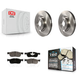 Front Brake Rotors & Ceramic Pad Kit For Land Rover Discovery Sport Range Evoque
