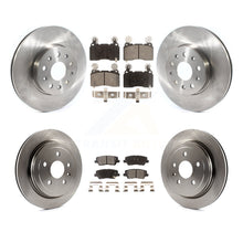 Charger l'image dans la galerie, Front Rear Disc Brake Rotors And Ceramic Pads Kit For Cadillac CTS