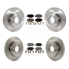 Charger l'image dans la galerie, Front Rear Disc Brake Rotors And Ceramic Pads Kit For Chevrolet Camaro