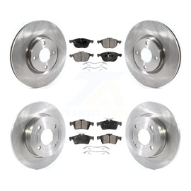 [Front+Rear] 2018-2021 Ford EcoSport FWD Premium OE Brake Rotors & Ceramic Pads Kit For Max Braking