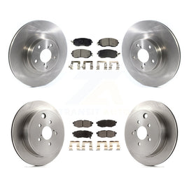 Front Rear Disc Brake Rotors And Ceramic Pads Kit For Toyota 86 Subaru BRZ
