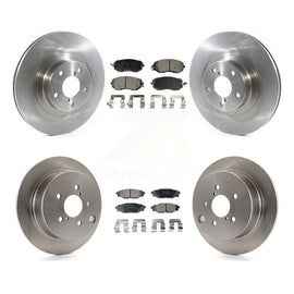Front Rear Disc Brake Rotor And Ceramic Pad Kit For Subaru Forester XV Crosstrek