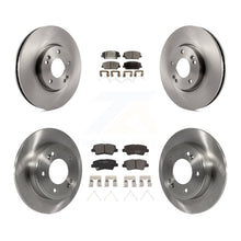 Charger l'image dans la galerie, Front Rear Disc Brake Rotors And Ceramic Pads Kit For Hyundai Veloster