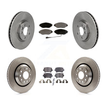 Charger l'image dans la galerie, Front Rear Disc Brake Rotors And Ceramic Pads Kit For Volkswagen CC AWD
