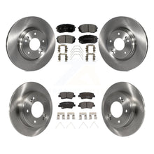 Load image into Gallery viewer, Front Rear Disc Brake Rotors And Ceramic Pads Kit For Kia Soul Forte
