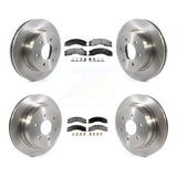 [Front+Rear] 2016-2022 Nissan TITAN XD Premium OE Brake Rotors & Ceramic Pads Kit For Max Braking