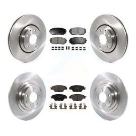 [Front+Rear] 2016-2022 Mazda CX-9 Premium OE Brake Rotors & Ceramic Pads Kit For Max Braking