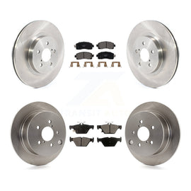 Front Rear Disc Brake Rotors And Ceramic Pads Kit For Subaru Crosstrek