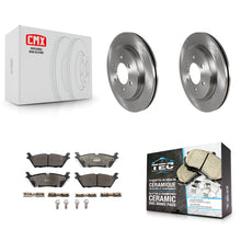 Load image into Gallery viewer, Rear Brake Rotor And Ceramic Pad Kit For Ford F-150 Expedition Lincoln Navigator