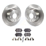 Rear Brake Rotor & Ceramic Pad Kit For Audi TT Quattro With 286mm Diameter