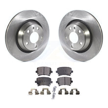 Load image into Gallery viewer, Rear Disc Brake Rotors And Ceramic Pads Kit For Audi TT Quattro RS