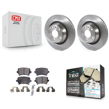 Charger l'image dans la galerie, Rear Disc Brake Rotors And Ceramic Pads Kit For Audi TT Quattro RS