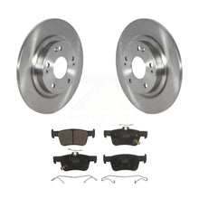 Load image into Gallery viewer, Rear Disc Brake Rotors And Ceramic Pads Kit For Honda Civic