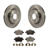 Rear Brake Rotor & Ceramic Pad Kit For Mercedes-Benz GLA250 CLA250 INFINITI QX30