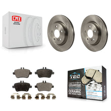 Load image into Gallery viewer, Rear Brake Rotor &amp; Ceramic Pad Kit For Mercedes-Benz GLA250 CLA250 INFINITI QX30