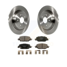 Charger l&#39;image dans la galerie, Rear Disc Brake Rotors And Ceramic Pads Kit For 2017-2022 Honda CR-V