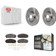Load image into Gallery viewer, Front Disc Brake Rotors And Ceramic Pads Kit For Jeep Cherokee