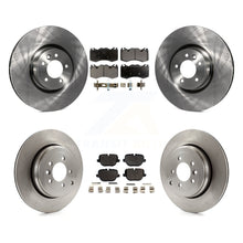 Load image into Gallery viewer, Front Rear Brake Rotor &amp; Ceramic Pad Kit For Land Rover Range Sport Supercharged