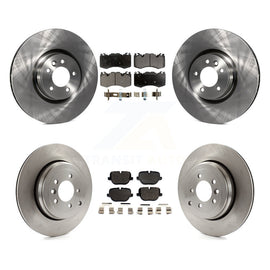Front Rear Brake Rotor & Ceramic Pad Kit For Land Rover Range Sport Supercharged