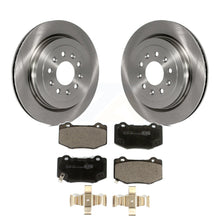 Charger l&#39;image dans la galerie, Rear Disc Brake Rotors And Ceramic Pads Kit For 2016-2017 Cadillac ATS V