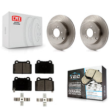 Charger l'image dans la galerie, Rear Disc Brake Rotors And Ceramic Pads Kit For Mitsubishi Lancer
